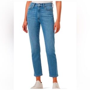 JOE’S HIGH-RISE STRAIGHT ANKLE JEANS